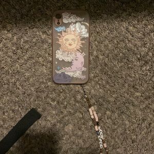 Sun and moon phone case